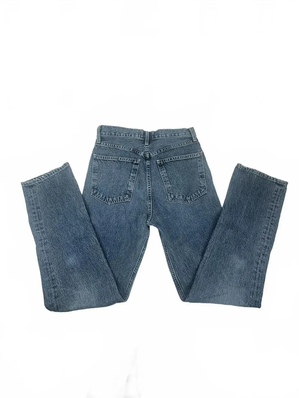 Agolde 90s Pinch Waist Jeans Size 25 Portrait Wash High Rise - Picture 6 of 9